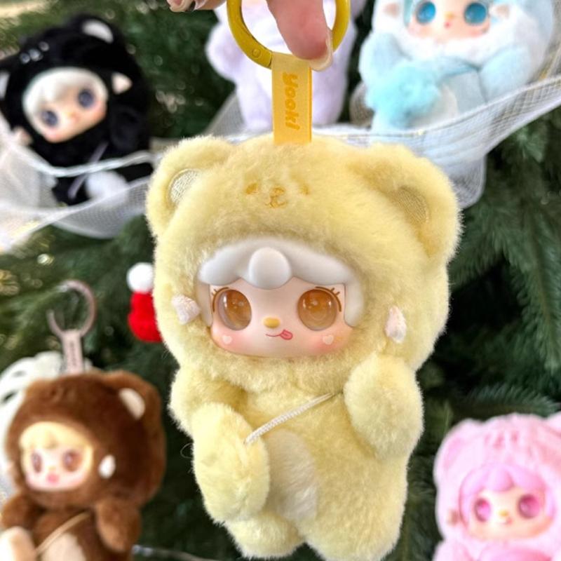 Yooki Take A Bite Of Bear Series Plush Blind Box Action Figures Collectible Mystery Stuffed Doll Toys Bag Charm Pendant Birthday