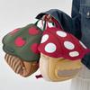 Kid Backpack Cute Mushroom Kindergarten Cartoon Pink Mini Travel Bag Schoolbag Preschool Gift for Toddler Girl Boy 3-6