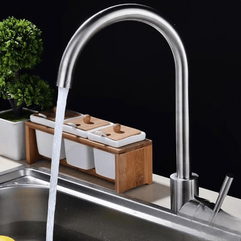 

TLXT Stainless Steel Wall-Mounted Kitchen Faucet