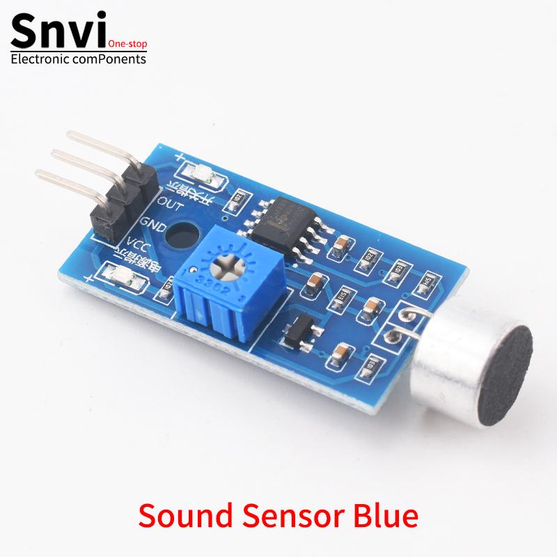 Snvi Sound Sensor Module Sound Control Sensor MAX4466 MAX9814 Switch Detection Whistle Switch Microphone Amplifier For Arduino