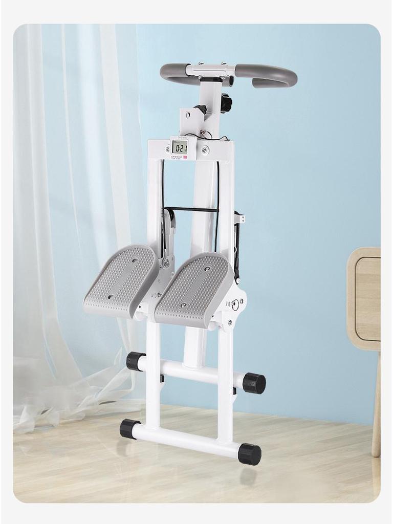 Foldable Indoor Stair Climber: Multi-Functional Minimalist Fitness Machine