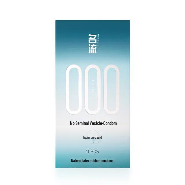 Mingliu Hyaluronic Acid Delay Condoms for Men - Jissbon Adult Products