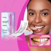 Strisce Sbiancanti per Denti Trattamenti Dentali - Sbiancante per Denti, Senza Perossido, Sicuro per lo Smalto Strisce Green White