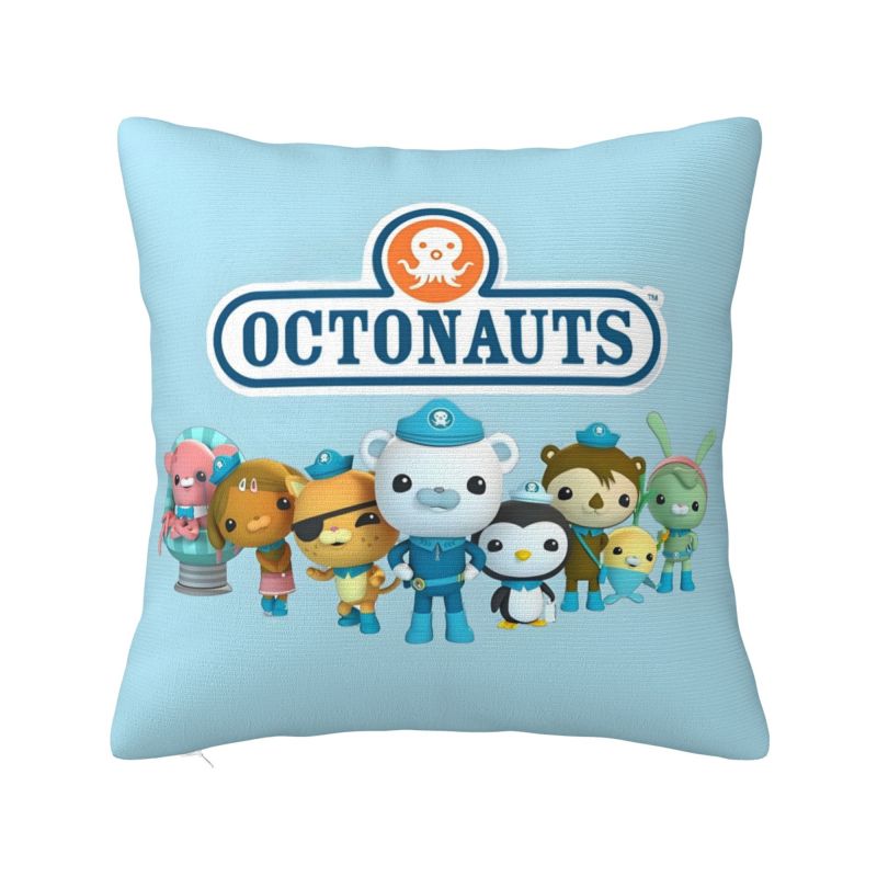 Custom Disney The Octonauts Adventure Luxury Pillow Cover Home Decor Car Cushion