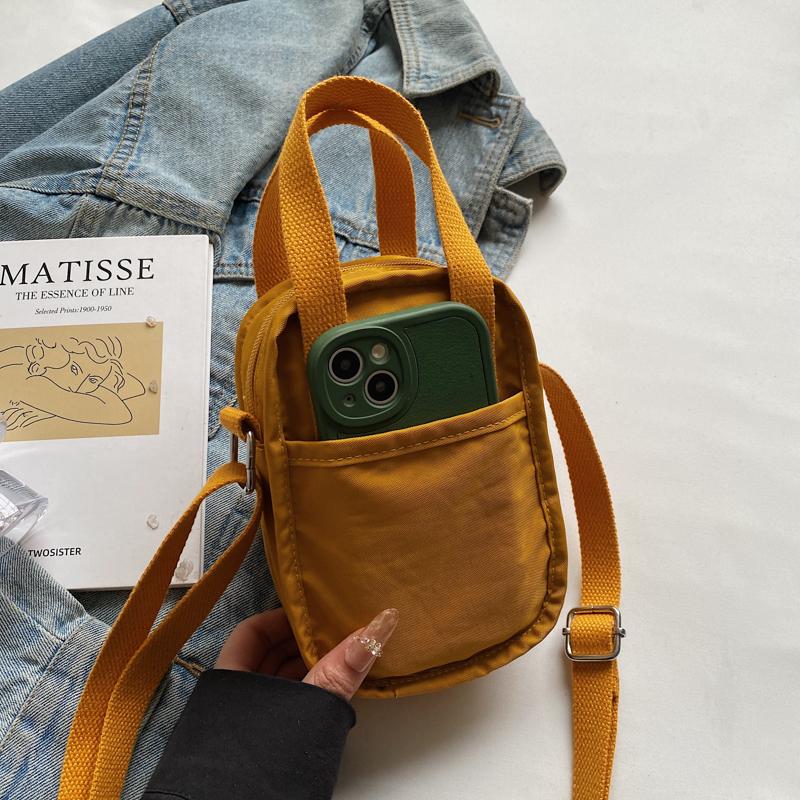 Mini Nylon Handbag Mother Bag Women's Shoulder Crossbody Bag Mobile Phone Bag