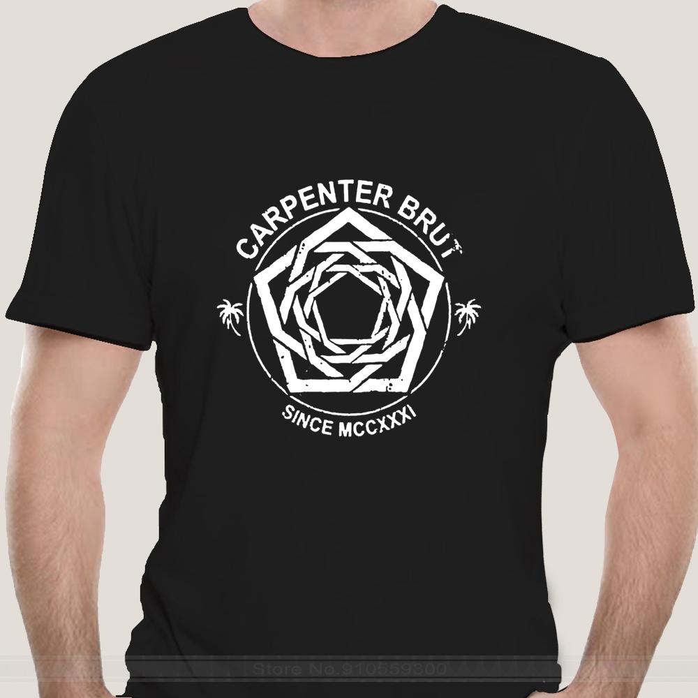 Camiseta Wei de Carpenter Brut carpenter brut synthwave hombre camiseta de algodón verano marca top camisetas