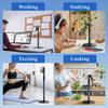 Eary Phone Holder Mount For Desktop With 360 Rotatable 180 Flip Multi-Angle Adjustable Stand Fit For Recording Working Studying