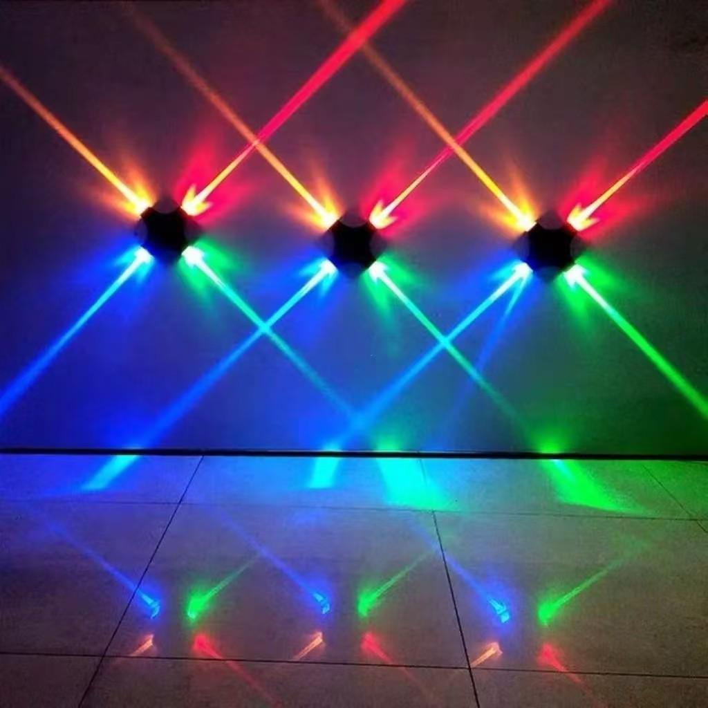 Cross-border LED Wall Light for Indoor/Outdoor Use: Starlight Design for Villas, Hotels, Corridors, Balconies, and Gardens