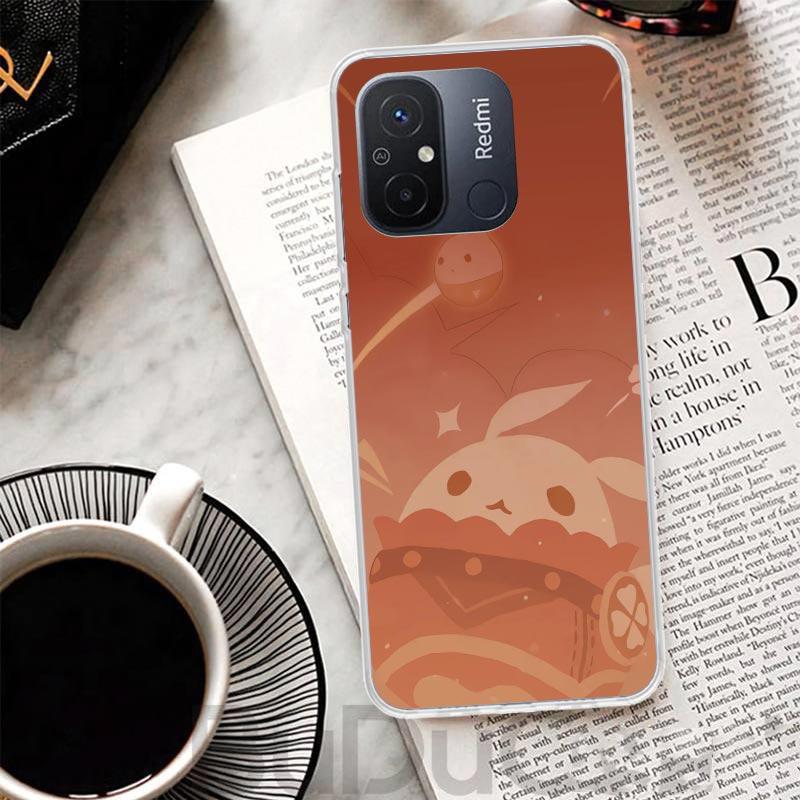 Game Genshin Impact Cover For Xiaomi Redmi 12 12C 10 10C 9 9C 9T 9A Phone Case 10A 8A 8 7A 7 6A 6 Pro K60 K20 K40 S2 Print Coque Redmi 12C