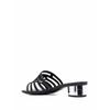 Salvatore Ferragamo Ferragamo 30mm Finn Sandals Black