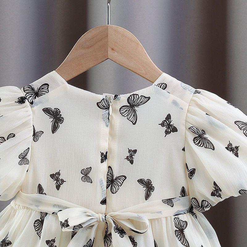 Girls' Dress Summer Hanfu Children's Chinese Style Women's Treasure Summer Dress Dress