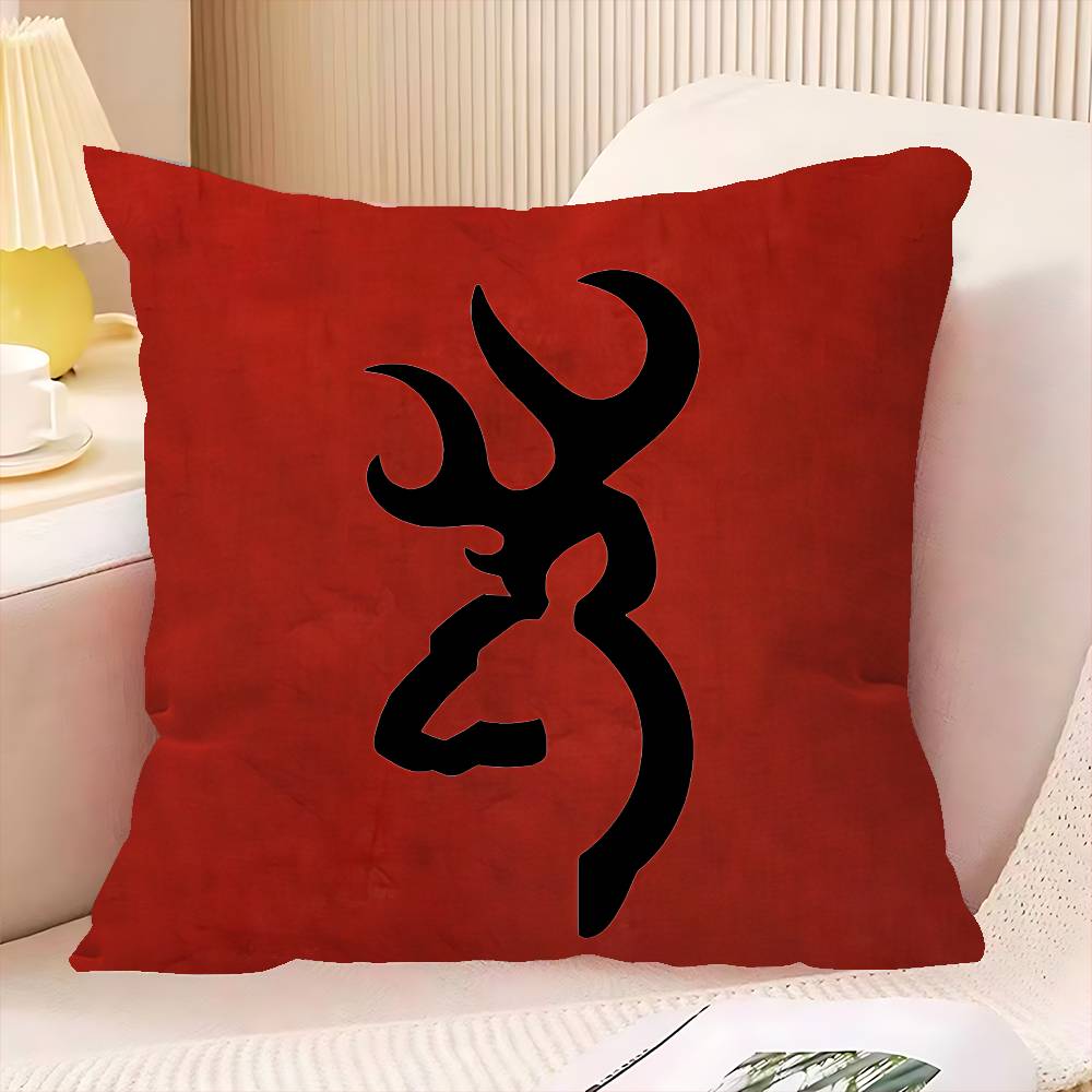 BBrownings Logo Pillowcases Home Bedding Decorative Pillow Cover Wedding Super Soft Pillow Case