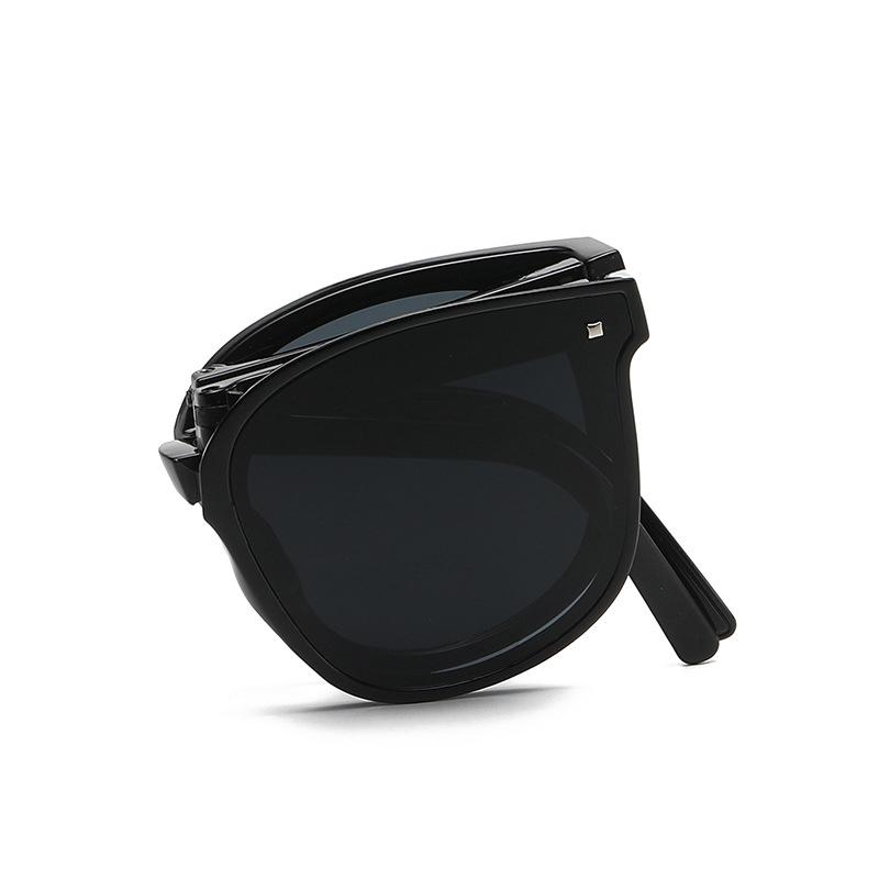 Folding Children's Sunglasses UV400 Protective Boy Girl Sun Eyeglasses Stylish Shade Summer Baby Goggles Retro Square Glasses