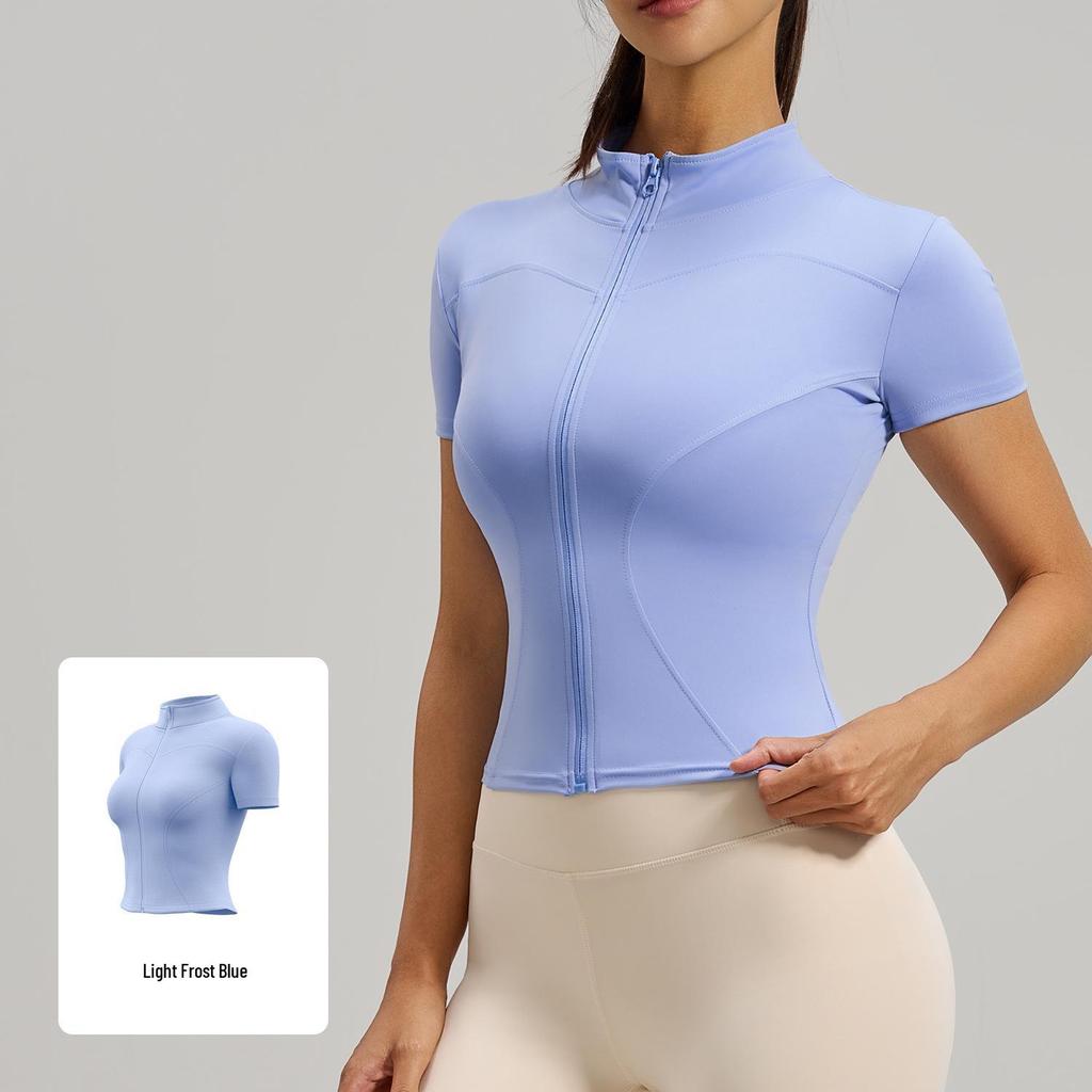 Juyitang High Elastic Seamless Women's Yoga Sports Jacket