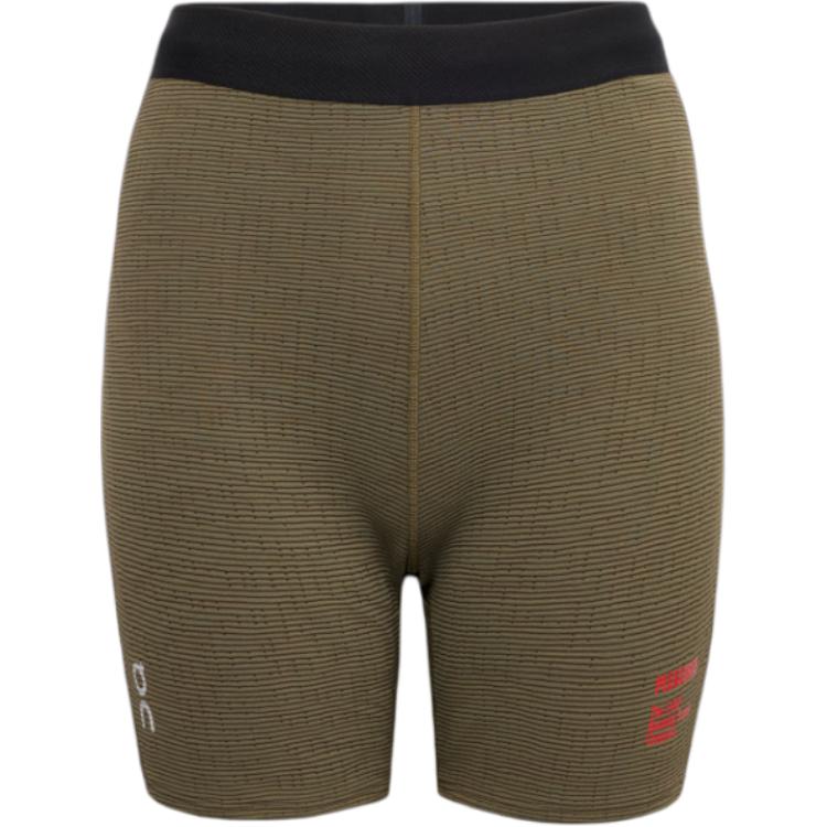 

Коллаборация On Ang Pao X Pleasures X The Loop SS25 Удобные Простые Модные Облегающие Спортивные Шорты Женские шорты Оливковый 1WF10600153 XS