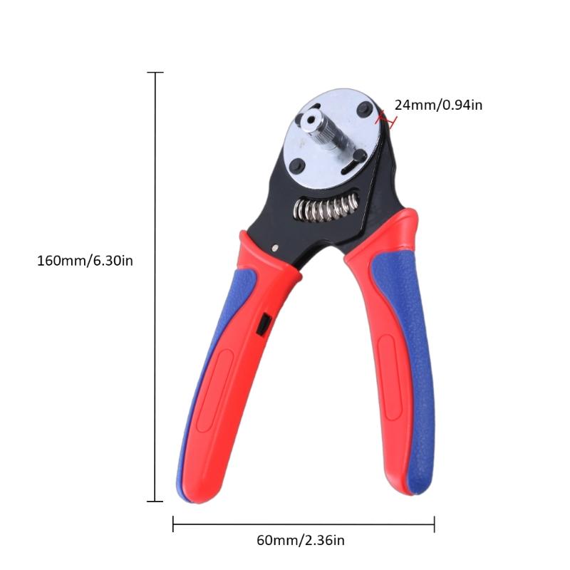 Deutsch Closed Barrels Crimper Barrels Contact Circularly Connectors Contact Crimping Tool 4 Way Indent Connectors Removal