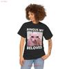 Funny Bingus My Beloved T Shirt Hairless Sphynx Cat Meme Cursed For Lovers Fans Vintage Casual Versatile Slightly