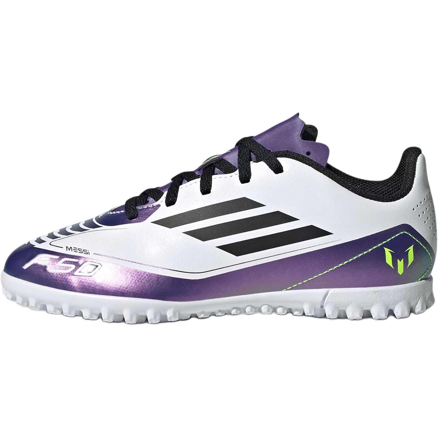 

Adidas Кроссовки Messi Adizero F50 Club TF K Triunfo Estelar Pack для детей Фиолетовый Облако-Белый Ядро-Черный IE9090 35