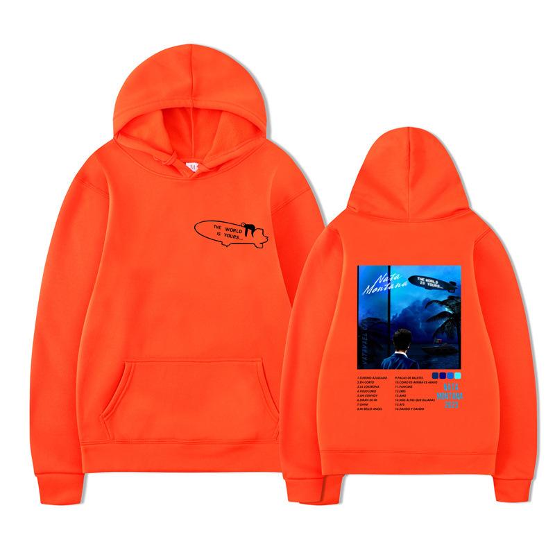 Natana Cano Nata Montana Sweatshirts for Men and Women Sweatshirt Print Unisex Hip Hop Style Autumn Winter Tops Clothes