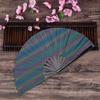 Folding Fan Portable Lightweight Decorative Bamboo Frame Reflective Butterfly Performance Hand Fan Party Decor