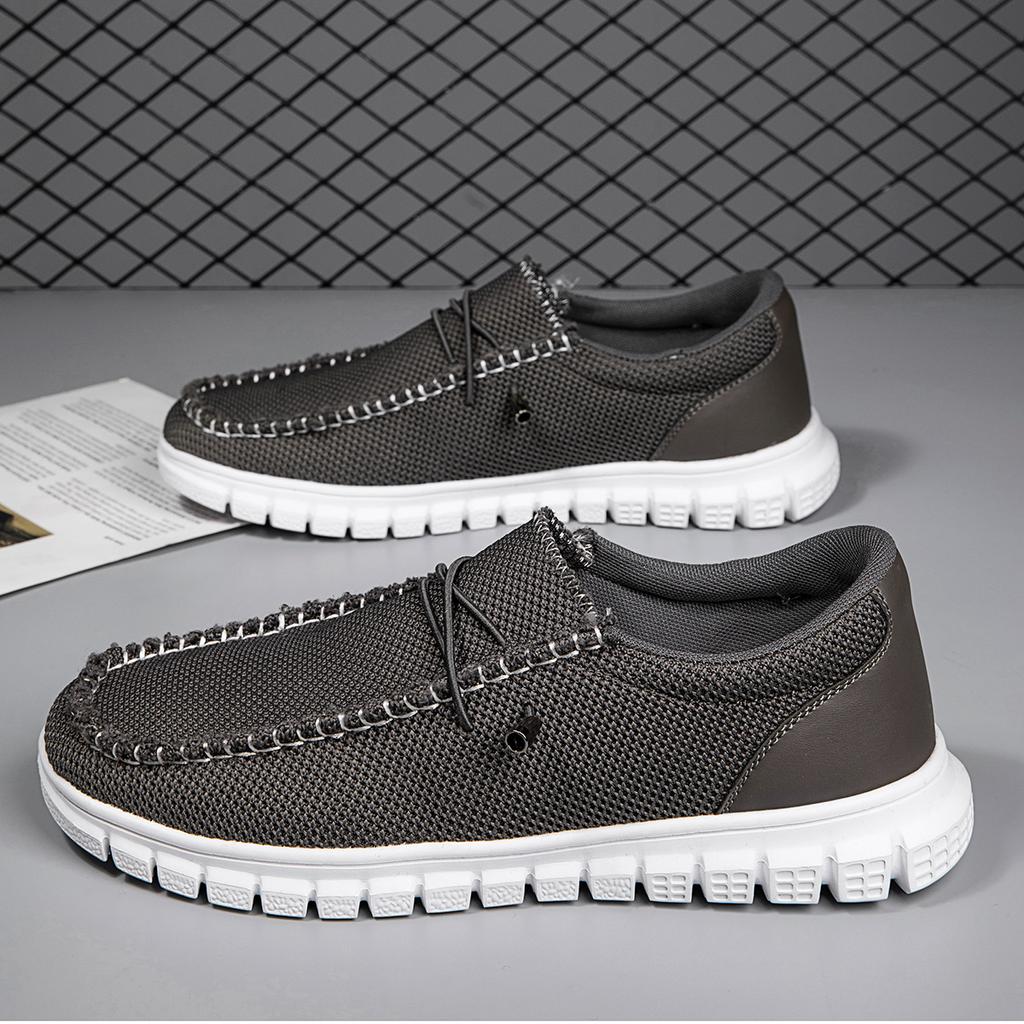 Fashion Fujeak Non-slip Lightweight Loafers Casual Men's Sneakers Fashion Plus Size Comfortable Flat Shoes Outdoor Jogging Shoes for Men