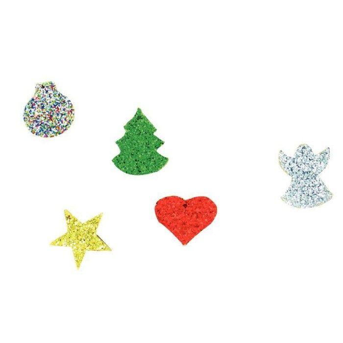 Sparkling Glitter - OZ INTERNATIONAL - MFB98-VE - Green - 50g Jar - Easy To Stick