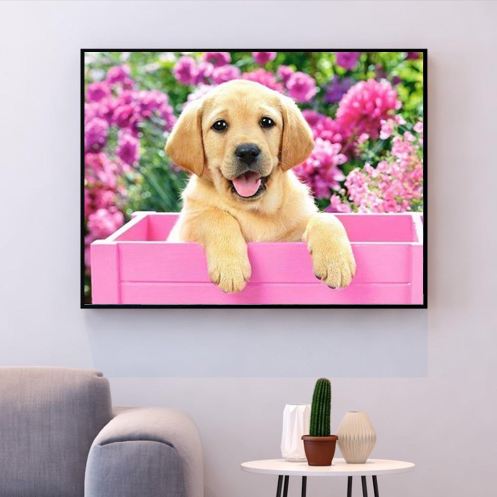 Diamond Paiting Animal Diamond Painting 5D Full Cross Stitch Kits EmbroideryDiamond Art Painting Kits