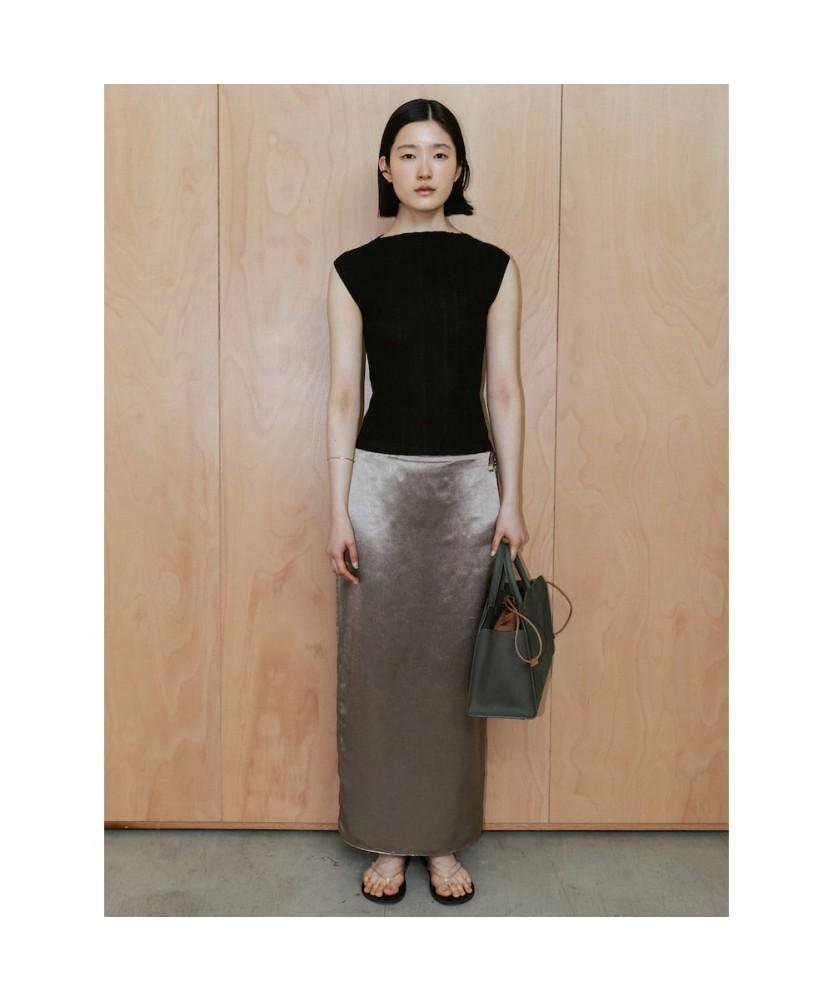 Diaepeocheo Ohu Pleated Sleeveless Black (Ta6451A115)