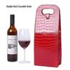 Borsa Portabottiglie da Vino in Pelle - Scatola Regalo Singola o Doppia