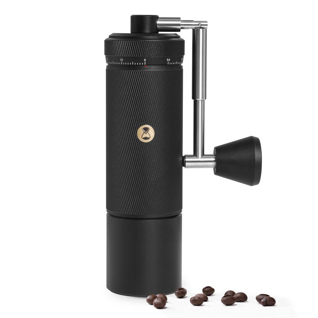 TIMEMORE Chestnut S3 Hand Grind Kaffeemühle, Time More Kaffeemühle, manuell, Trichterkapazität 30 g, komplett aus Metall, externer Zifferblatttyp, ausgestattet mit S2C 890 Mörser