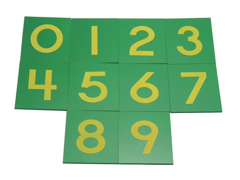 Montessori Math Board: Early Education Center for Number Learning & Recognition