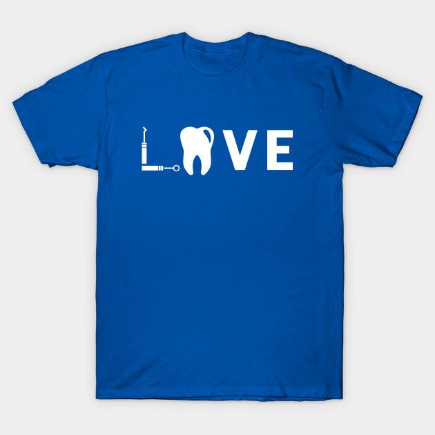 Unisex Fashion TShirt Love Dentist Print TShirt Plus Size XS-6XL T-Shirt 100%Cotton Tops O Neck Short Sleeve Tees