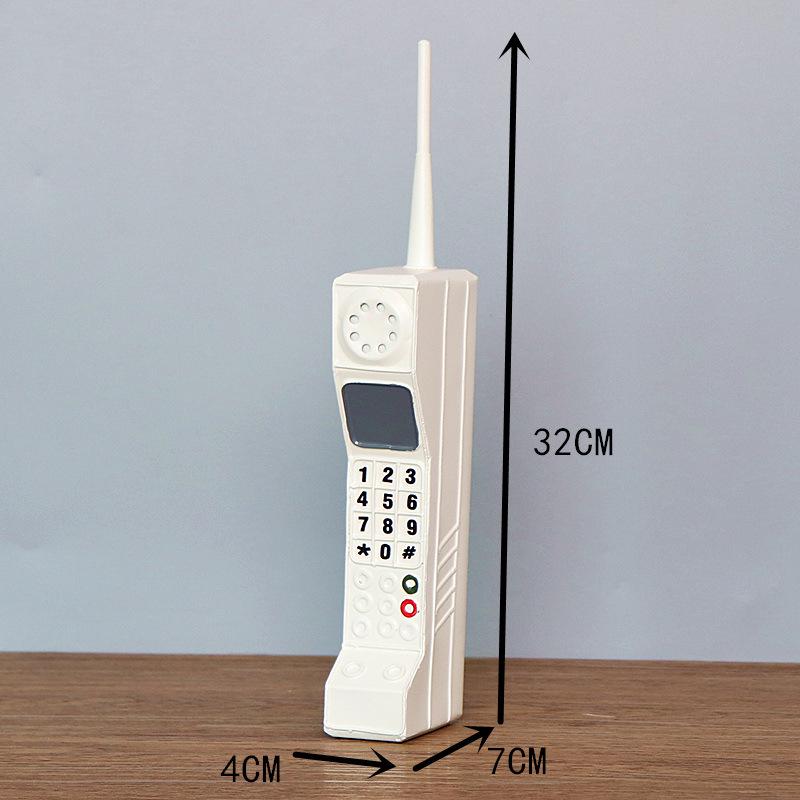 Retro 80s Mobile Phone Model Display Ornament Costume Prop