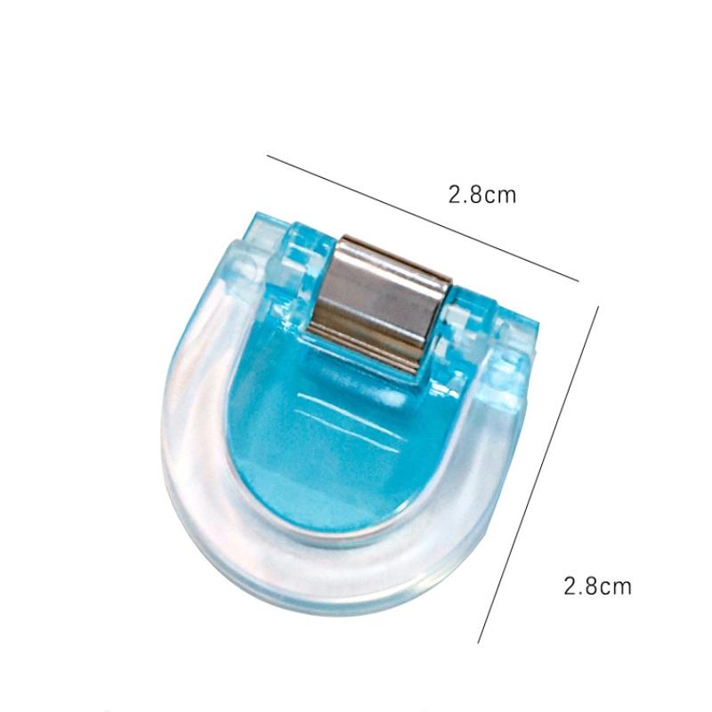 5/10Pcs Colorful Transparent Mini Multifunctional Clip Storage Clip Sealing Clips Binding Clip File Clip Binding Handbook Clip