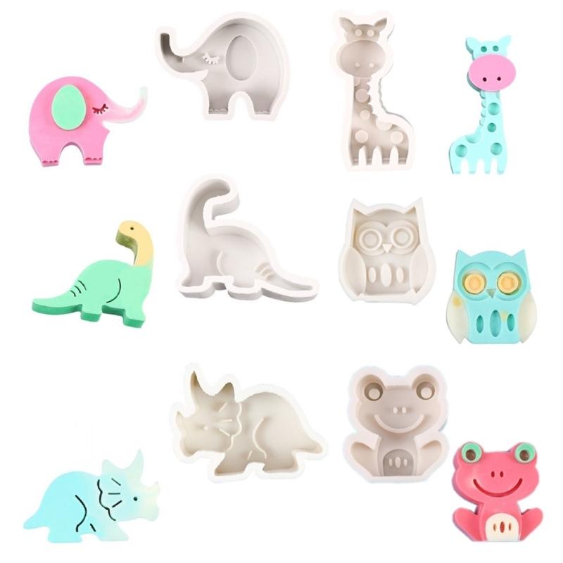 Animal Series Fondant Mold Biscuits Mold DIY Cartoon Press Baking Mold Birthday Cookie Tools Cake Decorating Tools