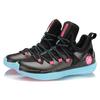 Li Ning 6th Person 2019 Basketball Shoes Men's Low Top Black/Blue/Pink ABAP017-5