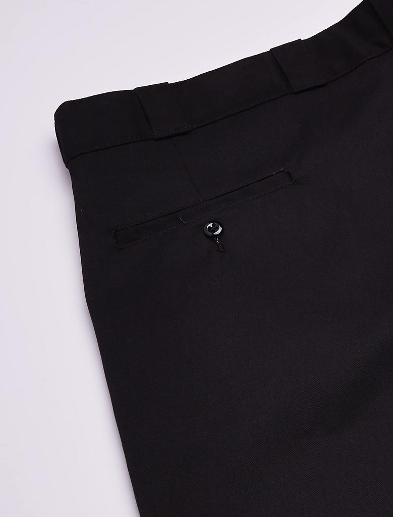 Dickies Men's Loose Fit Double Knee Work Pants, US Size: 34W X 30L, Color: Black