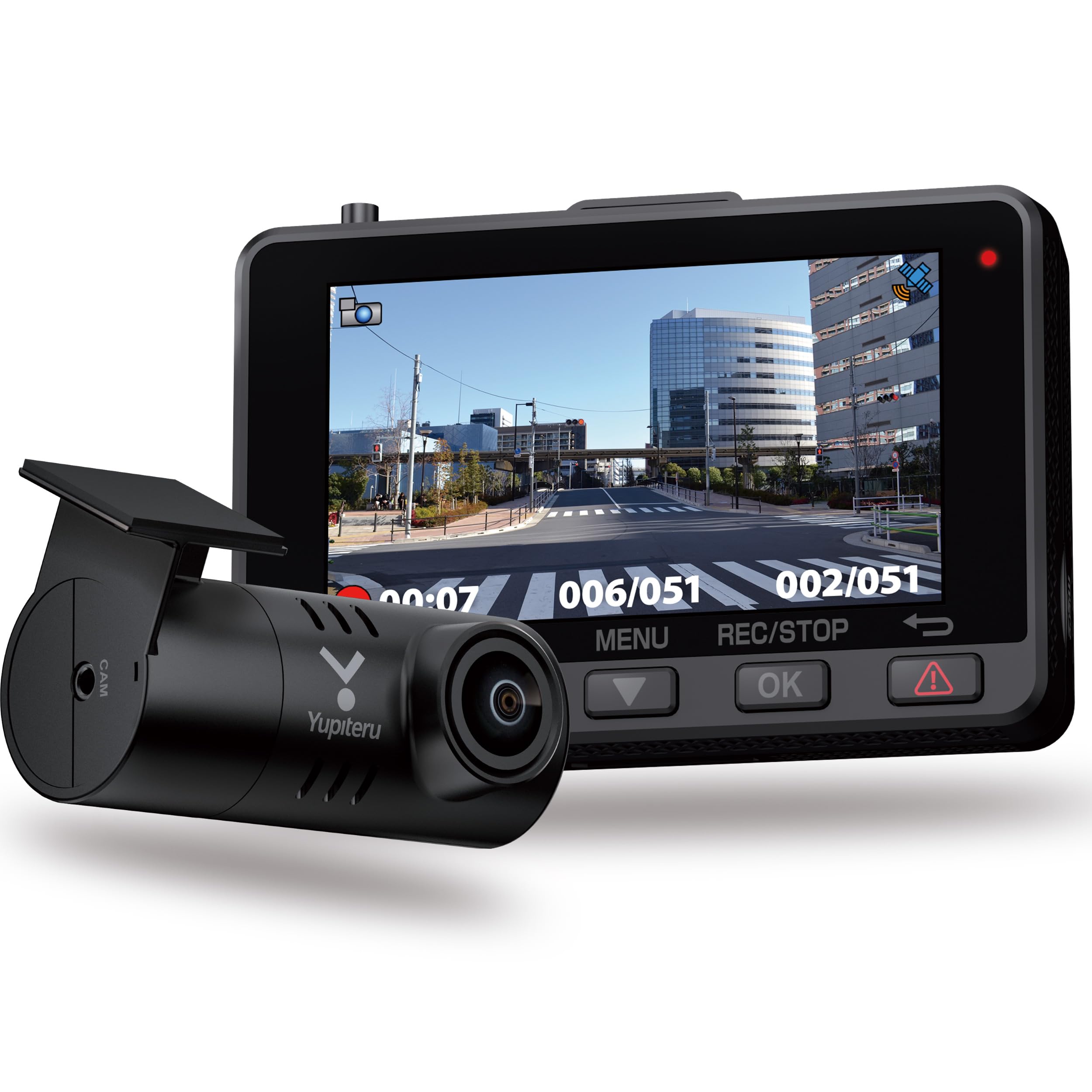 

2025 Model Yupiteru Compatible Dash Front and Rear Dual Front 4K Ultra Parking Motion Simple Packaging Downloadable Instructions Installation Y-4K-02 чёрный