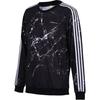 adidas Sports Casual Crew Neck Pullover Long Sleeve Sweatshirt Men Sweatshirt Black BQ6809