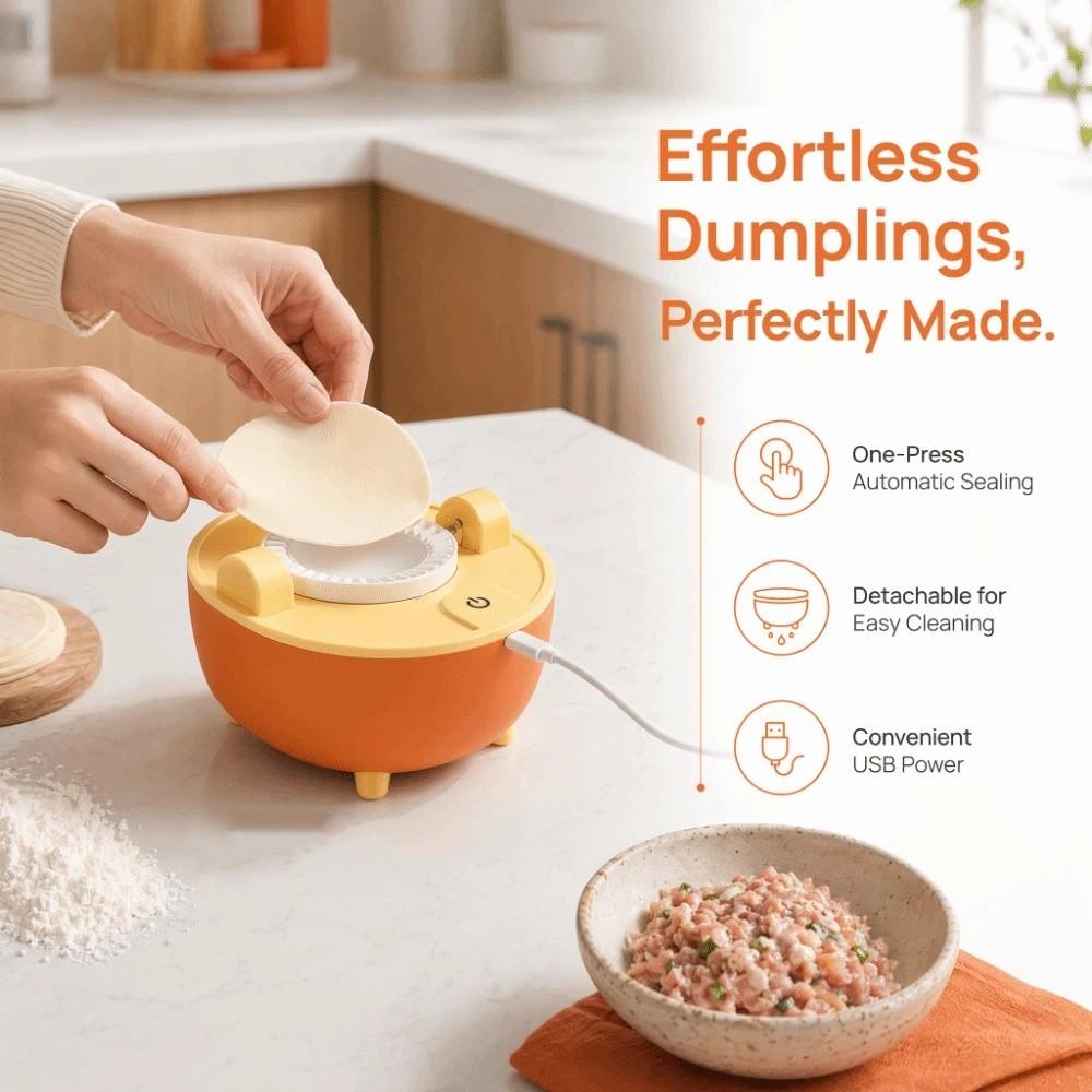 Fully Automatic Electric Dumpling Machine Automatic Dumpling Maker  Household Use