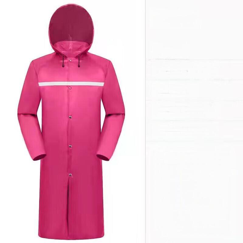 Men's Long One-Piece Oxford Raincoat