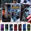 W-World Of W-Warcraft Game Retro Fit For IPhone 16 15 Promax Phone Case IPhone 14 11 12 High End 13 Pro Silicone