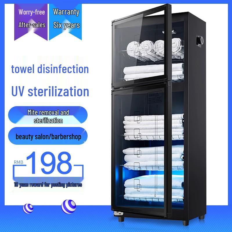 UV & Ozone Towel Disinfection Cabinet for Salons, Barbershops, Kindergartens & Homes