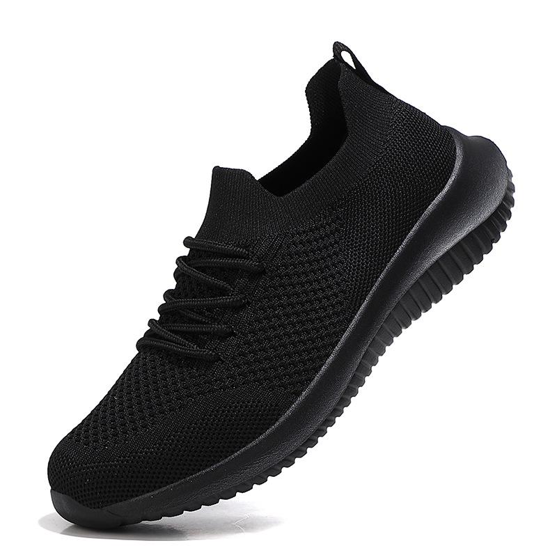 

20242025 Independent Station Spring Round Head One Pedal Flying Weaving повседневные кроссовки для бега спортивная женская обувь 35