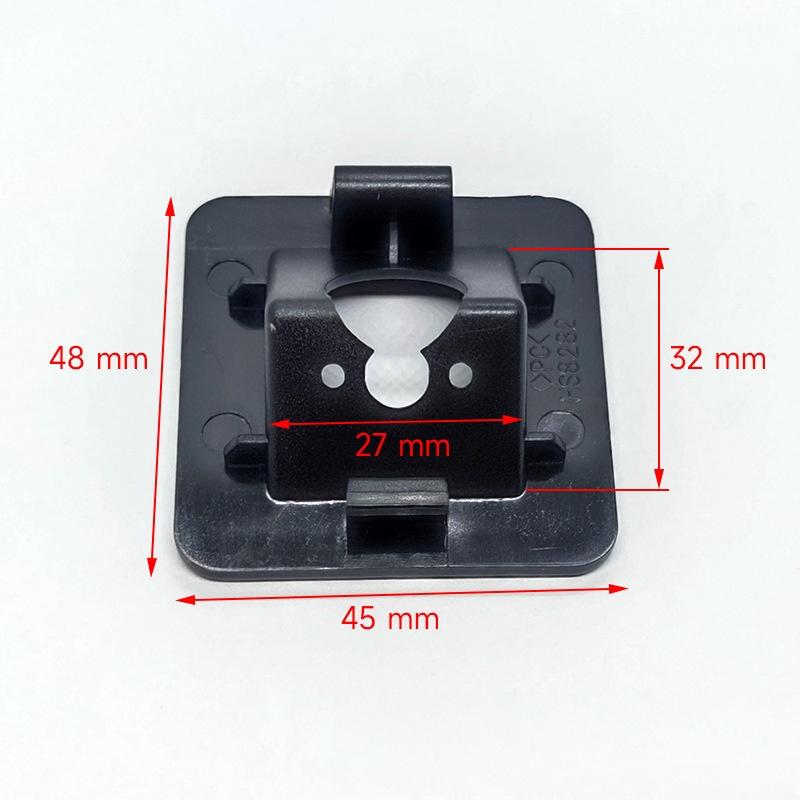 1 Set Universal Vehicle Reverse Cam Back Up Holder Car Rear View Camera Bracket Plate Lights Mount For K3 K3S