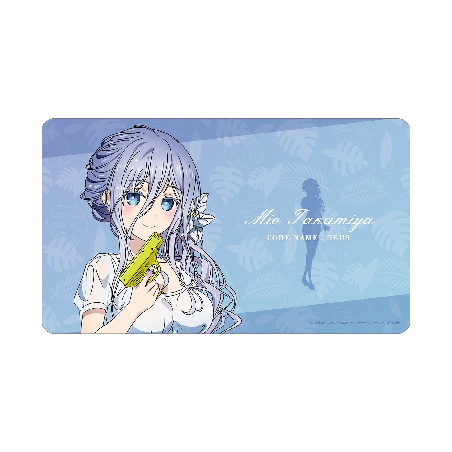 Аниме [Date A Live V] Оригинальная иллюстрация Мио Такамии Версия Date A Vacation. Многофункциональный настольный коврик