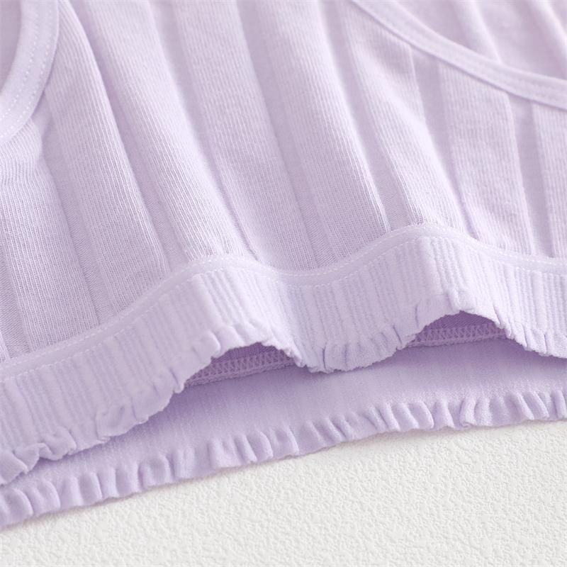 FINETOO 3Pcs/Set Cotton Striped Stretchy Underwear Women's Low Waist Panties Sexy Elastic Wide Belt Solid Color Briefs Comfort Lingerie