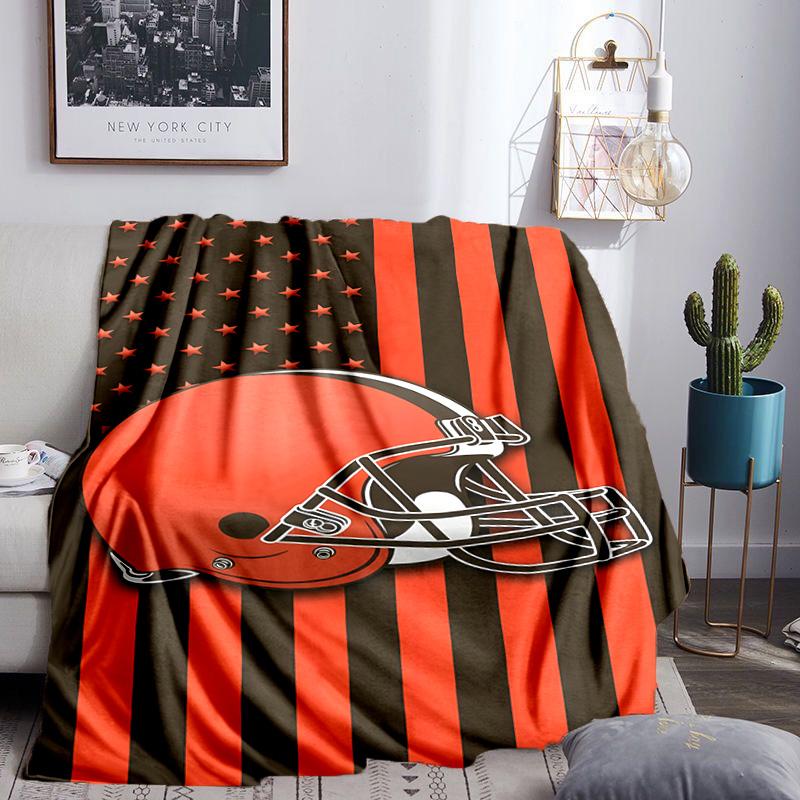 Cincinnati Browns Legacy Blanket Lightweight Flannel Bedding Blanket Perfect for Travel, Camping, Living Rooms, Offices, Sofas, Fan Christmas gift