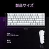 Dierya DK68 Wireless Gaming Keyboard 68 Blue Mechanical RGB Full Key Compatible with English Layout - 2.4G/Bluetooth/USB-C Connection, 60% Layout,