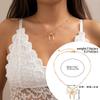 Bowchoker Tied Bow Necklace Sweet Wind Imitation Pearl Metal Collar Female